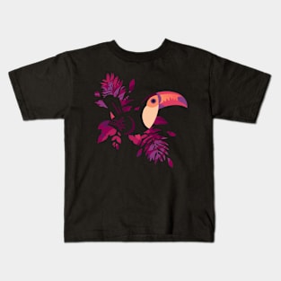 Toucan Silhouette 2 Kids T-Shirt